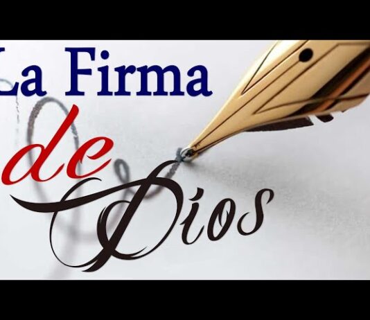 LA FIRMA DE DIO