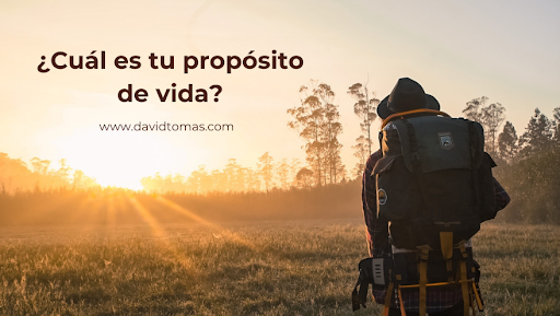 Tu vida tiene un propósito.