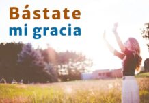 TE BASTA CON MI GRACIA