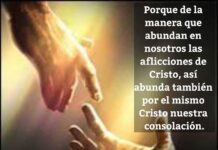 ENCUENTRA FUERZAS Y CONSUELO EN EL SEÑOR