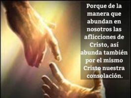 ENCUENTRA FUERZAS Y CONSUELO EN EL SEÑOR