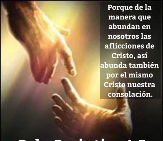ENCUENTRA FUERZAS Y CONSUELO EN EL SEÑOR