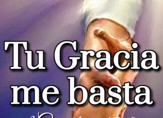 SU GRACIA ME BASTA