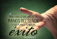 ENCOMIENDA TUS PLANES AL SEÑOR